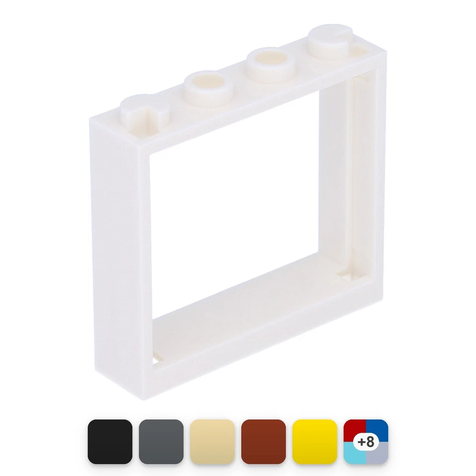 5x LEGO Fenster 1 x 4 x 3 (60594) – Farbe wählbar – 13 Farben - Bild 1 von 1