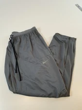 Nike Dri-FIT Running Pants 2XL Lightweight Zip Pockets Athletic Joggers Mens