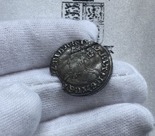 MARY I  (1553-54). TUDOR HAMMERED SILVER GROAT