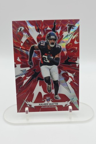 2025 Topps resurgence  Xavier Watts #105 crimson surge Refractor /199 (RC)