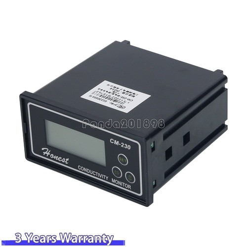 CM-230 Medidor de conductividad en línea Medidor de conductividad de agua Monitor con electrodo - Imagen 7 de 8