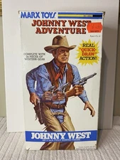 Vintage Marx Quick Draw Johnny West - SEALED - Rare 1975