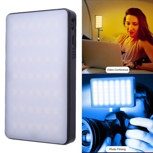 Neu RGB Video Licht 2500 bis 9000K Dual Color Temperatur tragbares Telefon Licht - Bild 12 von 13