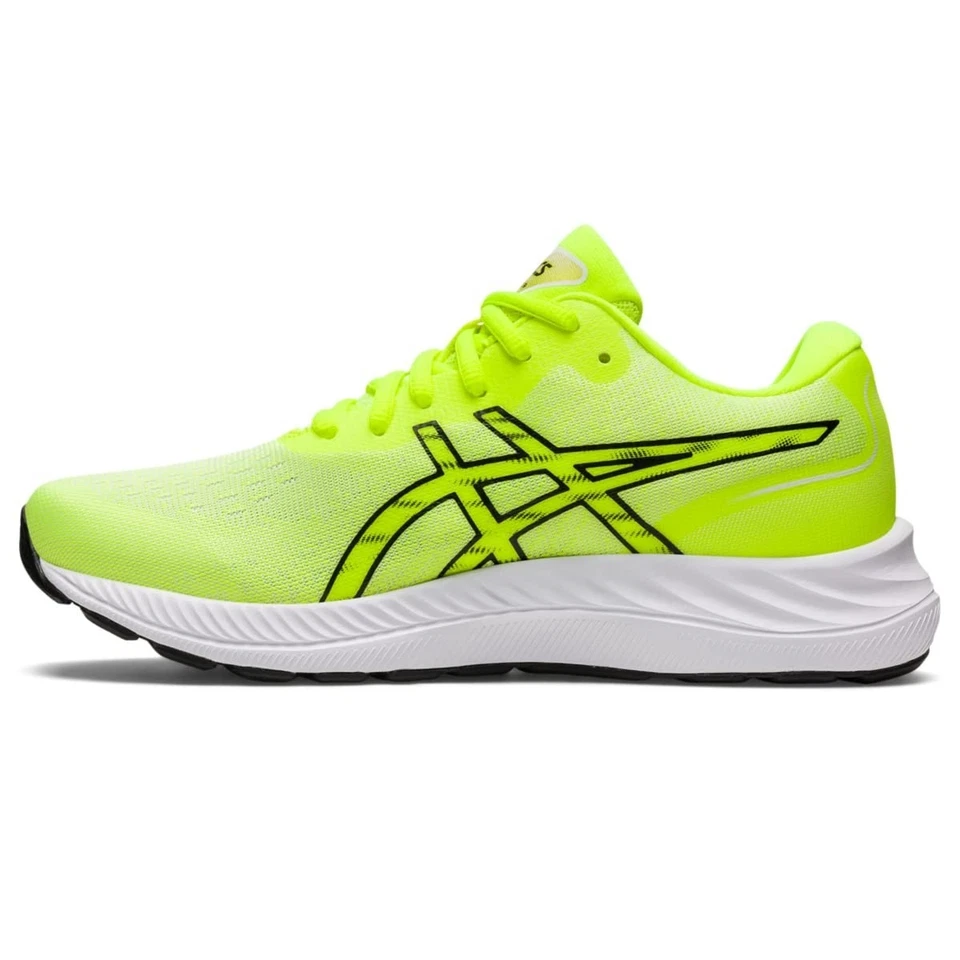 Zapatos para correr ASICS Gel-Excite 9 para mujer, 10,5 EE. UU., amarillo/negro de seguridad-COLOR RARO Foto 2 de 4