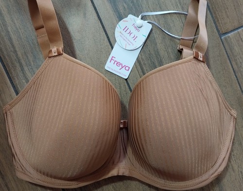 Freya T-Shirt Bra Size 30G Idol Underwire Molded Bra Style #AA1050CIN Brown - Picture 19 of 21