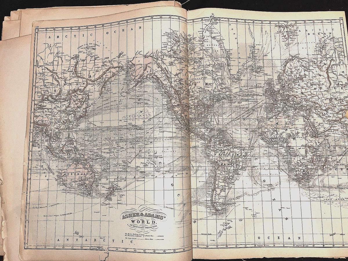 United States of America 1800-1899 Date Range Antique North