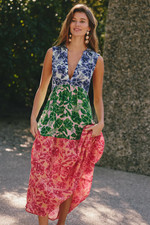 The Kallie Flowy Gauze Maxi Dress by Celandine - SALE US.