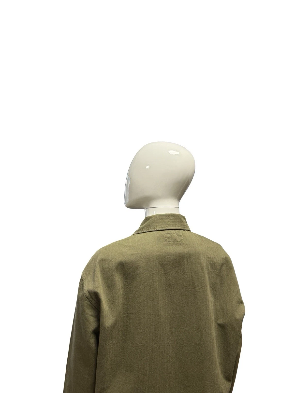 Tellason Military Jacket Men's 100% Cotton Field Utility Pockets Coverall Size S image 6