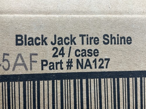 24 PACKS - Blue Magic Black Jack Thick Silicone Tire Shine, Repels Dirt & Grime - Picture 5 of 5