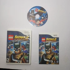 Lego Batman 2 DC Super Heroes Nintendo Wii CIB Warner Bros. WB Games  Video Game