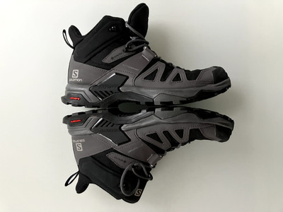 Salomon X Ultra 4 Mid GTX Men Black Grey Schwarz Grau EU 42 2/3 UK 8.5 US 9 sgt.