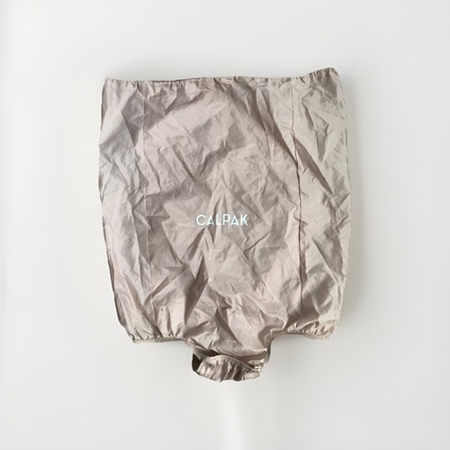 Calpak Pink Large Suitcase Cover Drawstring Dustbag Logo Water Resitant