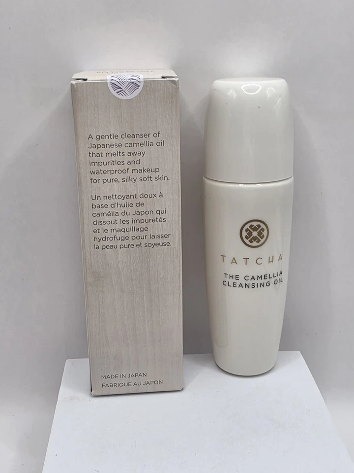 Aceite Limpiador Tatcha Camelia-Nutritivo y Sedoso Tamaño de Viaje Nuevo en Caja 1.7/50ml Foto 2 de 3