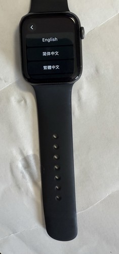 Apple Watch Series 6 44mm Black/Gray Aluminum (Gps) - Photo 4 sur 4
