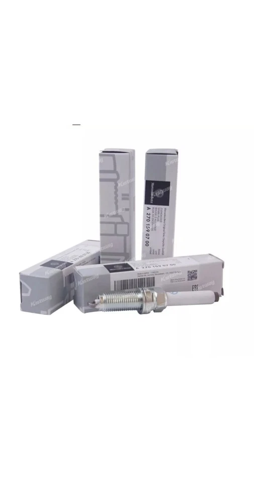 Genuine Mercedes spark plug set of 4 for M270 M274 engine A2701590700 - Image 2 of 2