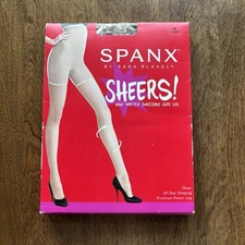 Spanx Sheers High Waisted Invisible Luxe Leg Pantyhose Nude 03 Size (A) NIP