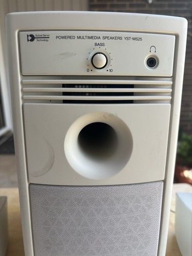 Yamaha YST-MS28 25 Watt Multimedia System Subwoofer With Speakers 2.1 TESTED - Photo 3/10