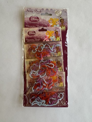 Disney Princesses Y2K Silly Bandz Wrist Bands Bracelets Tiana Ariel Snow Jasmine - Picture 1 of 2