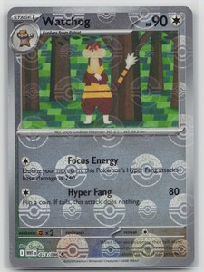 Pokemon Card Watchog (Poke Ball Pattern) Uncommon SV: White Flare 073/086 NM