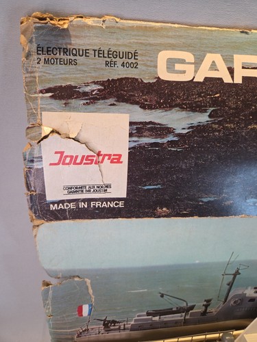Vintage JOUSTRA Model Boat 4002 - VEDETTE GARDE COTES - VSC COAST GUARDS - Picture 7 of 21