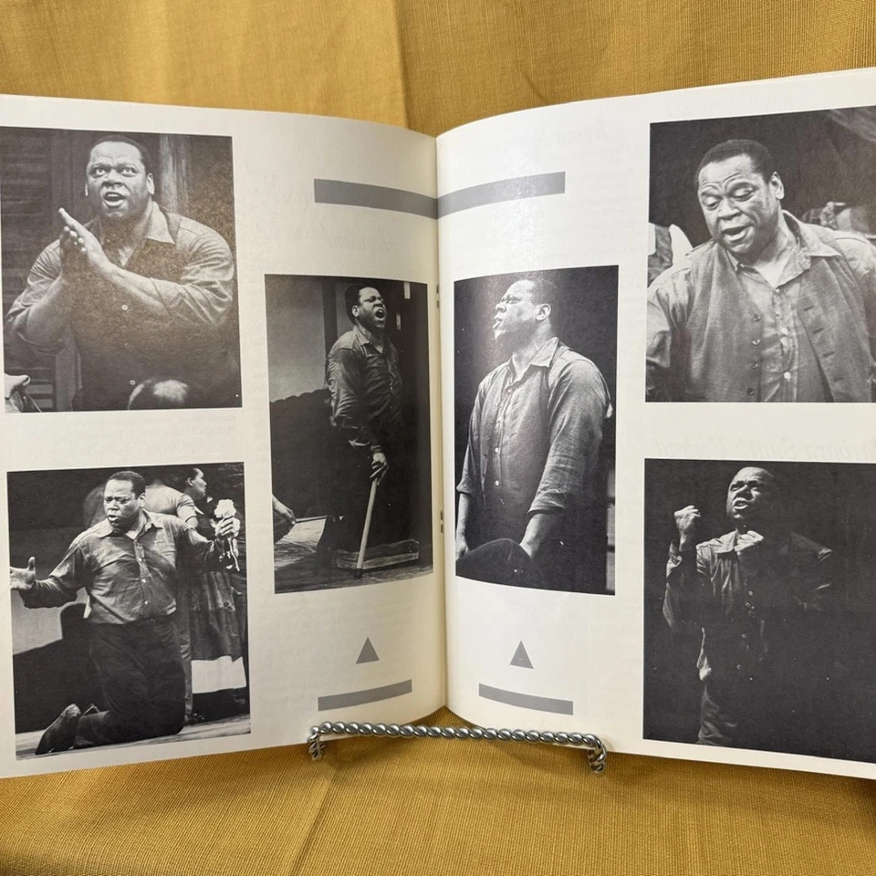 Porgy and Bess NYC City Center Program William Warfield Gershwin Vintage - Image 4 of 4