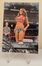 2017 Topps WWE Women's Division Matches and Moments #WWE-11 Nikki Bella