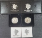 2021-D/S Morgan Silver Dollars - .999 Fine Silver w/OGP & COA #1