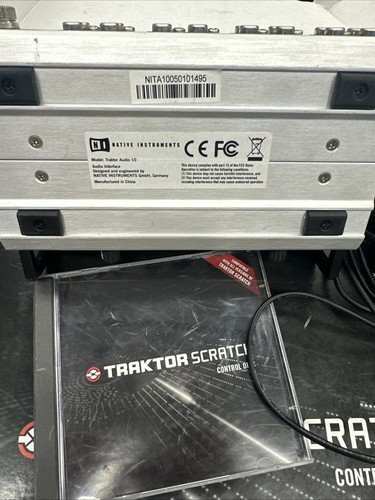 Native Instruments TRAKTOR AUDIO 10 Scratch A10 DJ Audio Interface AS IS - Picture 5 of 5