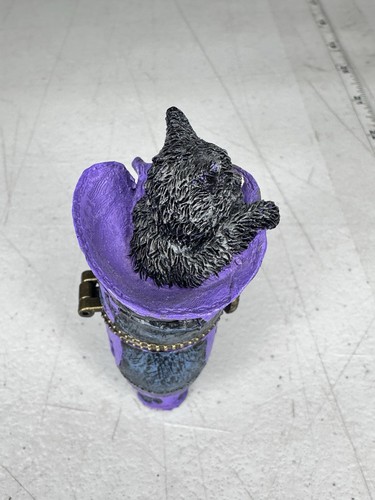 Boyds Bears Treasure Box Tabitha’s Boot w/ Witchie McNibble Halloween Decor Gift - Foto 13 di 17