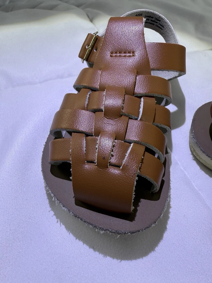 Sandalias de Pesca Sun San Talla 7 Marrón Niños Unisex ¡GRAN FORMA!! Foto 3 de 4