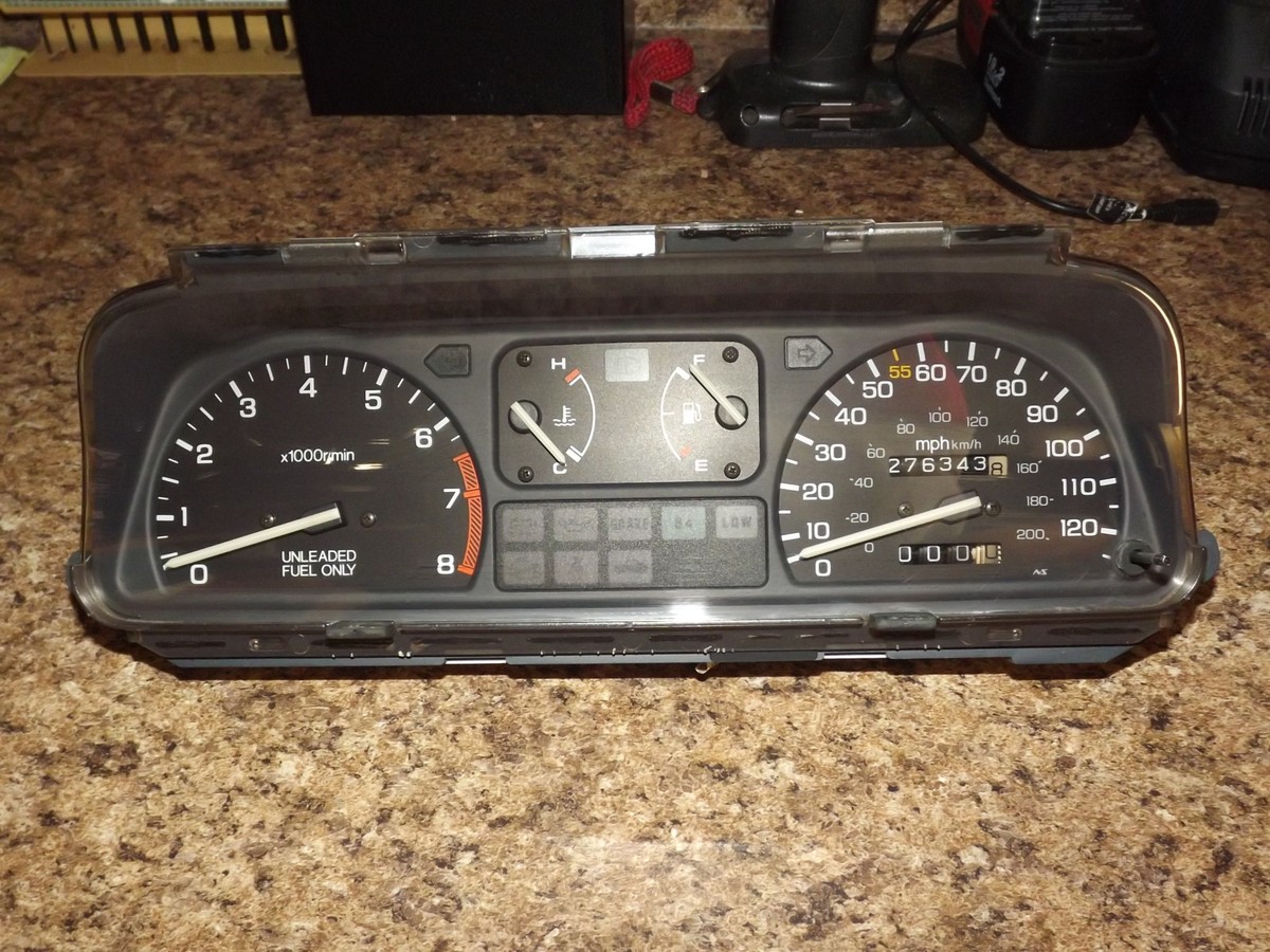 OEM rare 88-89 Honda Civic EF 4WD wagon dash gauge
