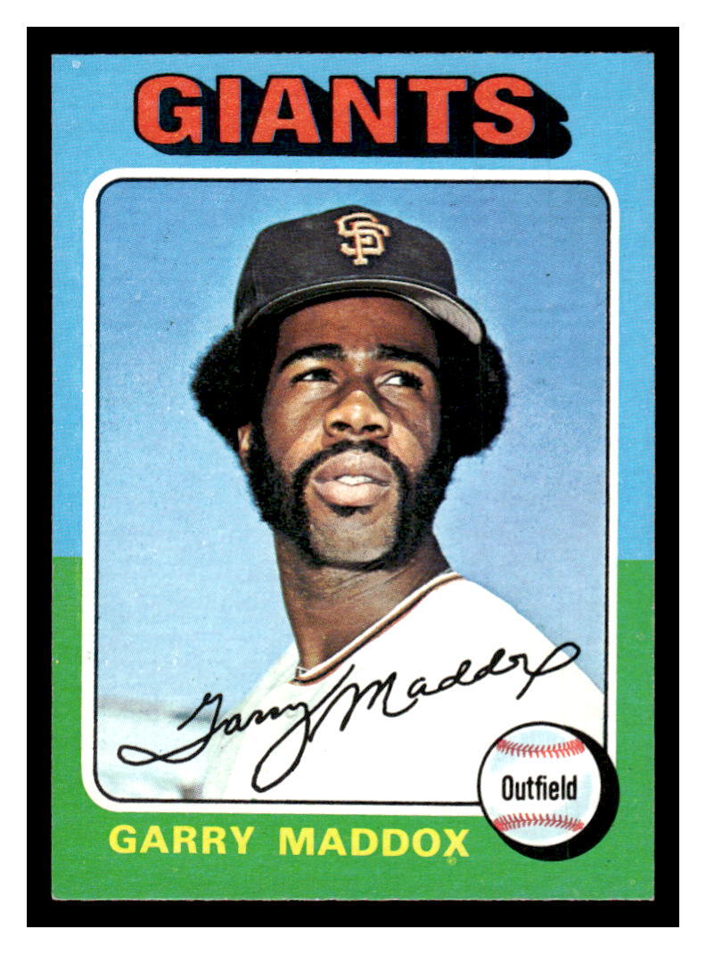 1975 Topps Mini Baseball #240 Garry Maddox      75M