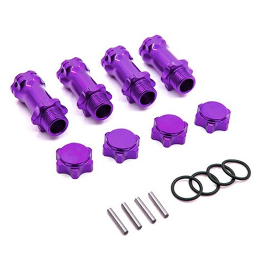 4Pcs 17mm Wheel Hex Hub Extension Adapter 30mm Aluminum For HSP 1/8 RC Car - Picture 14 of 20