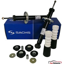 2x SACHS Stossdämpfer + Domlager Kit hinten für Seat Cordoba Ibiza II VW Polo