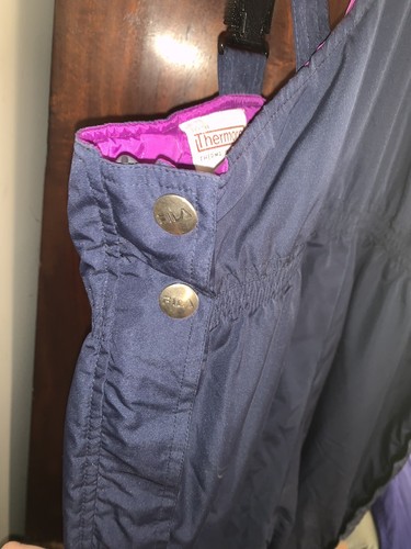 Fila Vintage Italia Ski Team Men’s Pants Thermore 34 USA 42 FR 90’s VGUC bib - Picture 6 of 12