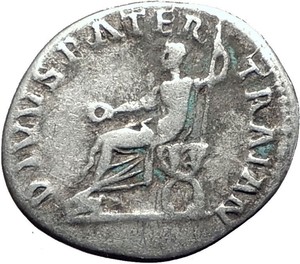 TRAJAN-112AD-Rome-Authentic-Ancient-Silver-Roman-Coin-Trajan-039-s-father-i63336