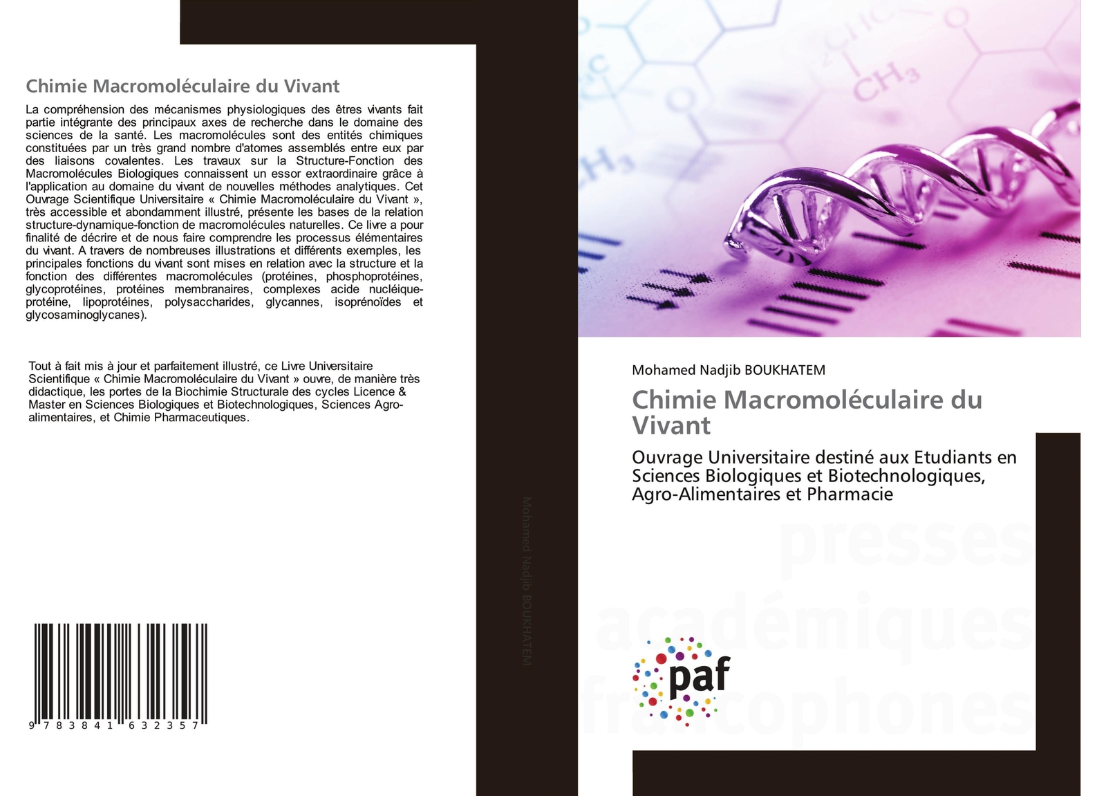 Thumbnail - Chimie Macromoléculaire Du Vivant Mohamed Nadjib Boukhatem Taschenbuch