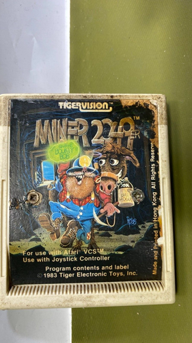 Tigervision miner 2049er Atari 2600 Game Cartridge Rare - Picture 2 of 9