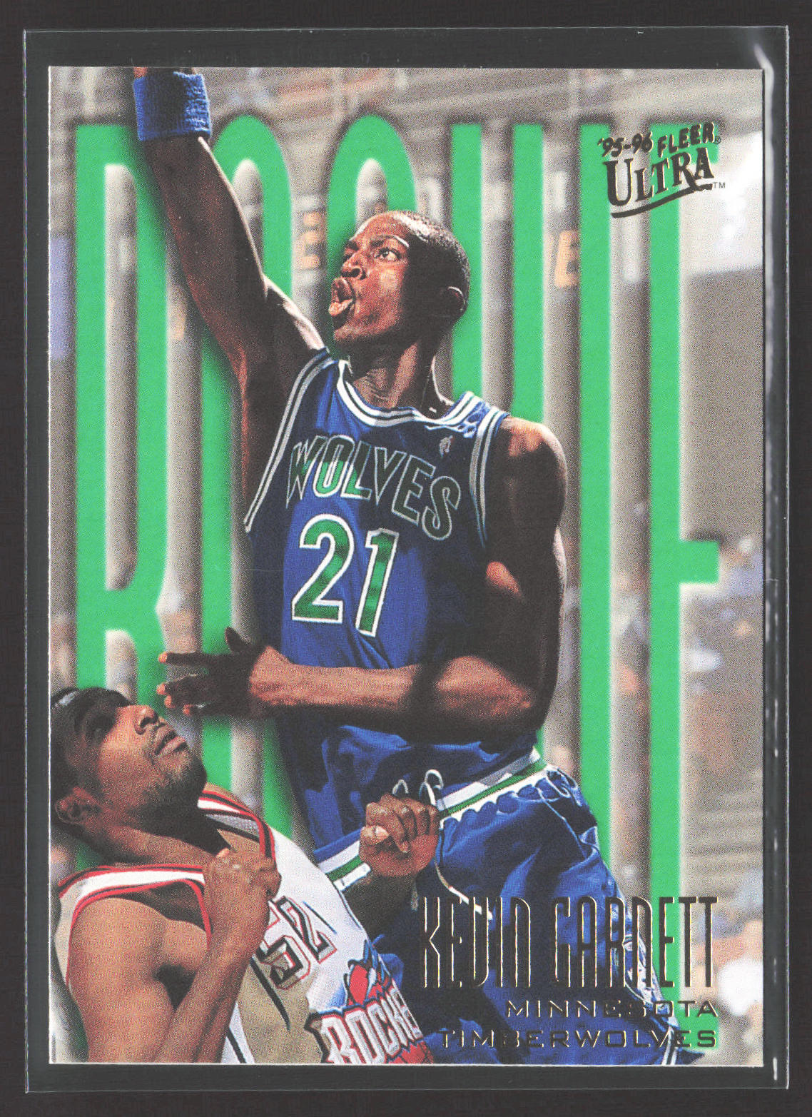Kevin Garnett 1995-96 Ultra #274 RC Minnesota Timberwolves