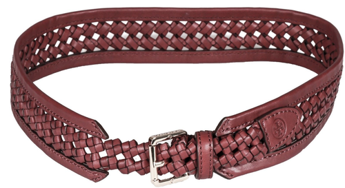 Tory Burch Womens Cabernet Woven Belt Size M L17724 - Picture 5 of 5