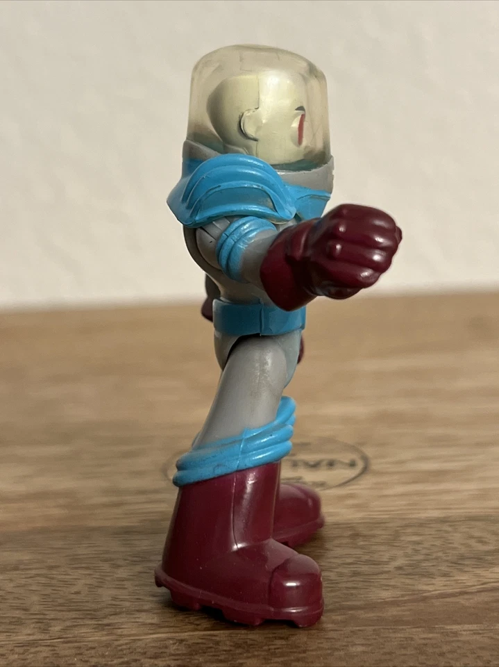 "FIGURA DE ACCIÓN MR FREEZE 3"" IMAGEN NEXT FISHER PRICE/JUGUETE DC COMICS (USADO)" Foto 3 de 4