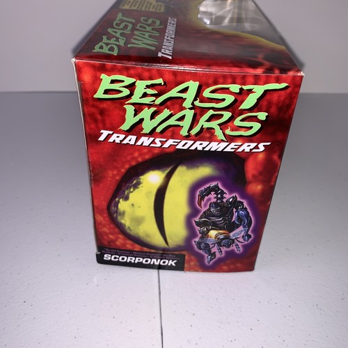HASBRO TRANSFORMERS VINTAGE BEAST WARS SCORPONOK REISSUE ACTION FIGURE! NEW!! - Picture 3 of 6