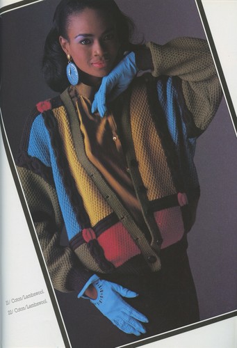 Georges Picaud Knitting Pattern Magazine 105 Printemps (Spring) 36 Designs - Picture 21 of 24