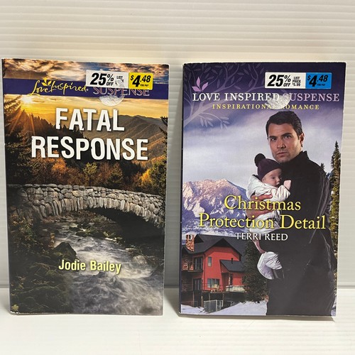 Love Inspired Inspirational Romantic Suspense Lot 12 Christian Paperback Novels - Picture 8 of 17