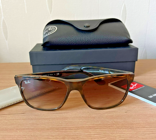 RAY-BAN UNISEX SUNGLASSES - RB4181 HAVANA. NEW/BOX/CASE/CLOTH - READ DESCRIPTION