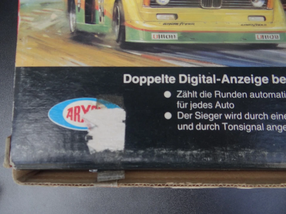 Rundenzähler TCR Freispur Bahn Rennbahn Zubehör Schienen Arxon 1986 NEU OVP - Bild 4 von 4