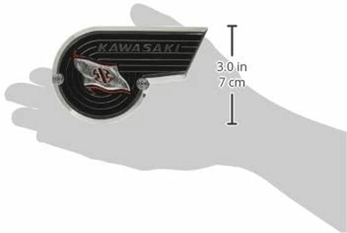 Genuine KAWASAKI River Mark Tank Emblem Sticker 60's Reproduction - Bild 4 von 4