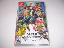 ORIGINAL Case Box Artwork Insert Nintendo Switch Super Smash Bros Ultimate