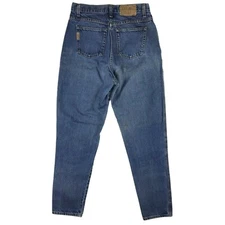 Gitano vintage womens jeans 12 tall medium wash blue 80s high rise tapered