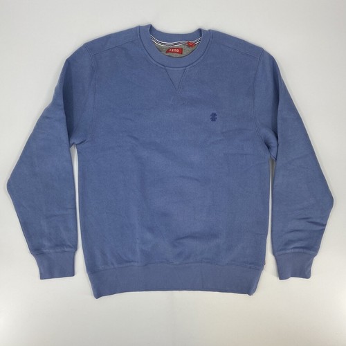 Izod Sweater Mens Small Blue Pullover 